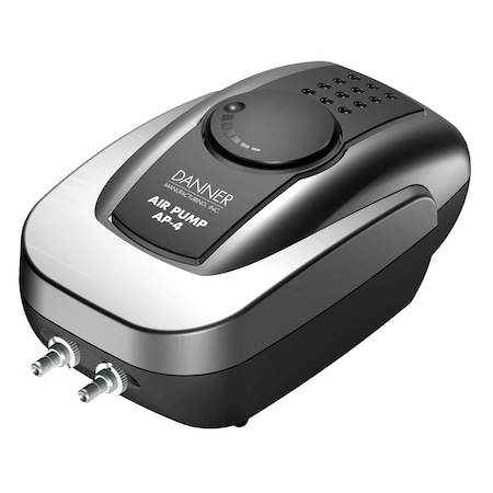 Supreme AP-4 air pump, Quiet, Use Standard Airline Tubing, For Fish and Hydro 06404